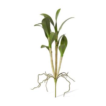 E Style Orchid Dendrobium Foliage Artificial Plant Indoor Green 26x11x46cm