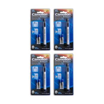 4PK Camelion Doctors Pen Light Torch Medical Penlight Aluminium