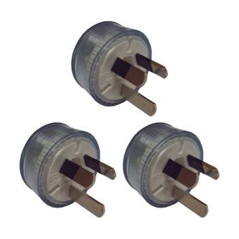 3PK Cleanstar Male Electrical Plug Australian Outlet Compatible 10 Amp