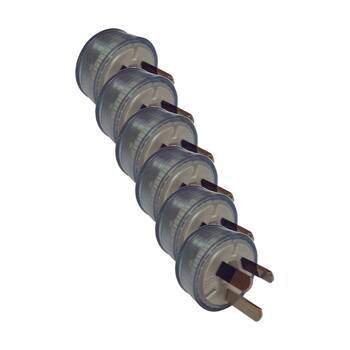 6PK Cleanstar Male Electrical Plug Australian Outlet Compatible 10 Amp