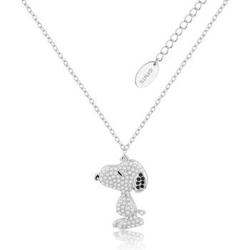 Couture Kingdom Peanuts Snoopy Mini Pearl Necklace Jewellery Accessory Silver