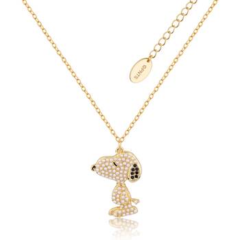 Couture Kingdom Peanuts Snoopy Mini Pearl Necklace Jewellery Accessory Gold
