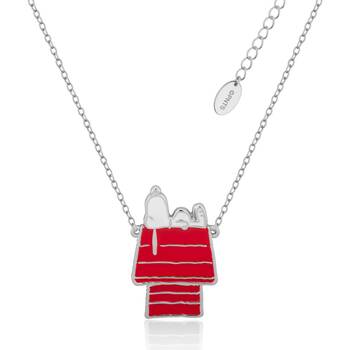 Couture Kingdom Peanuts Snoopy Dog House Necklace Jewellery Accessory Silver