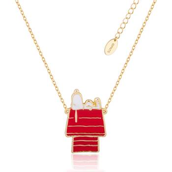 Couture Kingdom Peanuts Snoopy Dog House Necklace Jewellery Accessory Gold