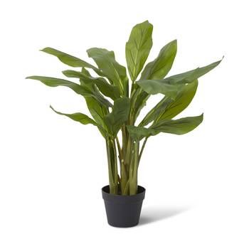 E Style Cordyline Plant Potted Artificial Plastic Fabric Green 45x45x85cm