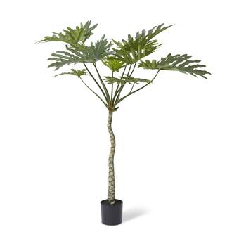 E Style Split Philo Plant Potted Plastic Wire Cement Green 90x90x180cm