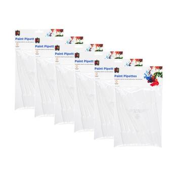6PK 12pc Educational Colours Paint Pipettes Set For Watercolor/Ink/Dye 3ml