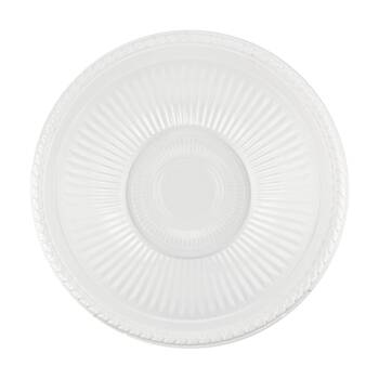 48x 3pc Partyware Reusable Durable Plastic Bowl Set Tableware 255mm White