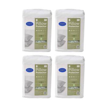 4x 2pc Jason Commercial Repreve rPET Pillow Protectors Standard 48x73cm