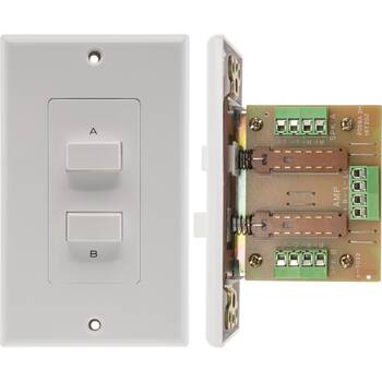 Pro2 A B Or A+B Speaker Selector Wall Plate Switch A 100W Mount Toggle PRO2