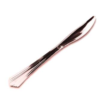 24x 12pc Partyware Heavy Duty Stainless Steel Knife Set Tableware Rose Gold