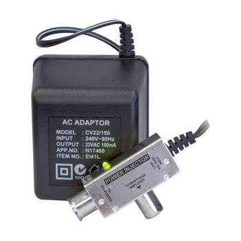 22V AC 150Ma Power Supply Pal Type Adapter PAL Injector 240V Signal Set-Top Box