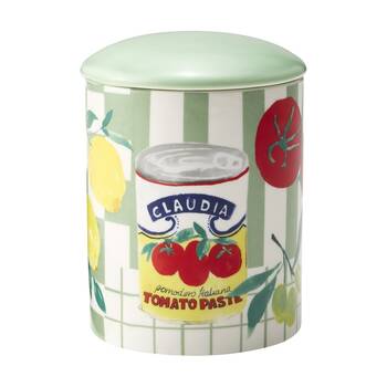 Porto Jasmine Bergamot & Patchouli Valentina Ceramic Candle 490g