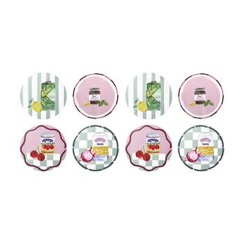 2x 4pc Porto Valentina Italian Inspired Dinner Placemats Round