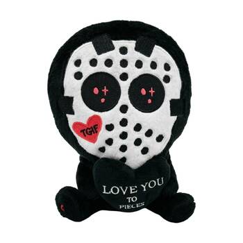 Punchkins Wild Romance Hockey Killer Soft Stuffed Plush Toy Black/White