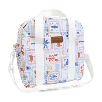 LVD Isles Insulated School/Work Lunch Cooler Storage Travel Bag White