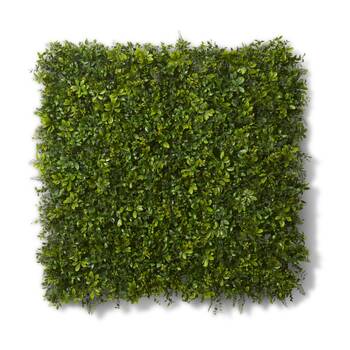 E Style Eden Wall Tiles Outdoor PE Material Green 100x10x100cm