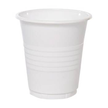 40x 50pc Partyware Disposable Water Dispenser Cup Set 200ml White