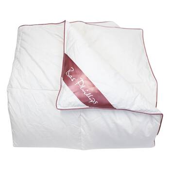 Bas Phillips 70/30 Duck Down & Feather Duvet/Quilt Cotton Japara Cover White