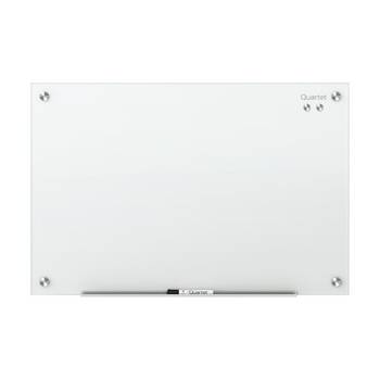 Quartet Glass Board Infinity Magnetic Whiteboard 600x900mm White