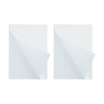2x Quartet Flipchart Paper Blank Notepad 40 Sheets 60gsm 600x850mm White