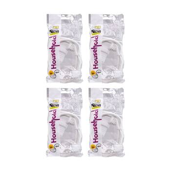 4PK Hpm 1M Piggyback Extension Lead HPM Household Cord Safety Power Strip