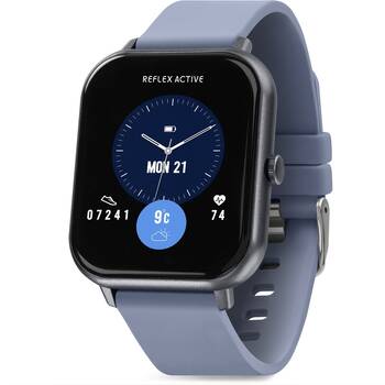 Reflex Active Nexus Lite Strap 1.83 Inch AMOLED Smart Watch Denim Blue