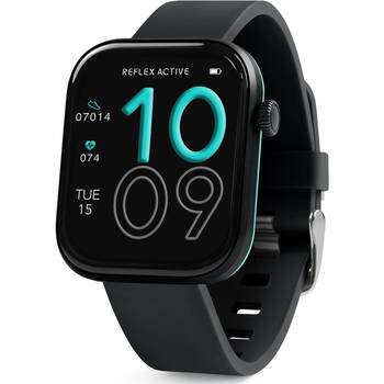 Reflex Active Series 40 AMOLED Screen Aluminium Silicone Smart Watch Charcoal