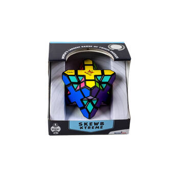 Recent Toys Mefferts Skewb Xtreme Puzzle With 10 Colors 9y+