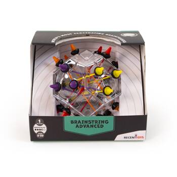 Recent Toys Brainstring Advanced Puzzle Eight Sides Four Colour Groups