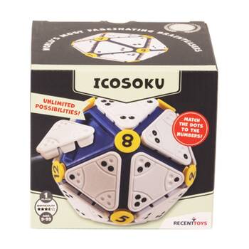 Recent Toys Icosoku Puzzle Matching Dots To Numbers Number Tiles Game