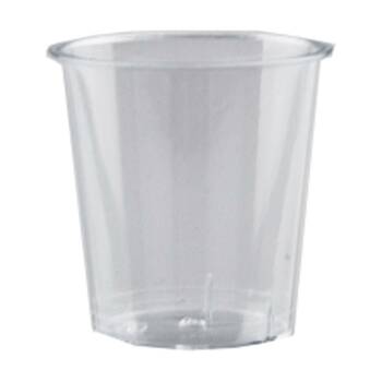 36x 40pc Partyware Reusable Shot Glasses Set 30ml Clear