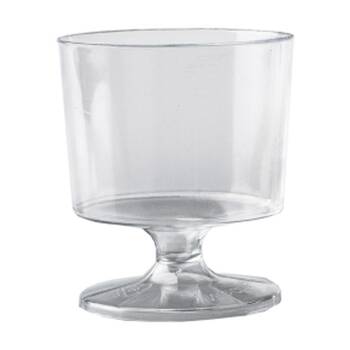 24x 40pc Partyware Reusable Wine Tester Cup Set 60ml Clear