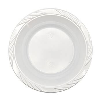 20x 25pc Partyware Reusable Durable Bowl Set Tableware 180mm White