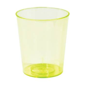 48x 20pc Partyware Reusable Jumbo Shot Glasses Set 60ml Neon Assorted