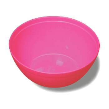 24x 10pc Partyware Reusable Durable Bowl Set Tableware 400ml Pink