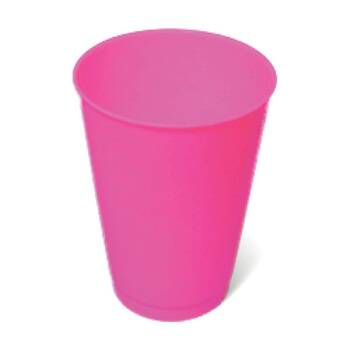 6x 10pc Partyware Reusable Drinking Tumbler Cup Set Tableware 380ml Pink