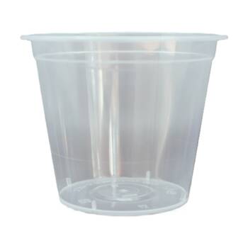 10x 25pc Partyware Reusable Frosted Plastic Cups Set 275ml Clear