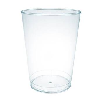 24x 12pc Partyware Reusable Drinking Tumbler Cup Set Tableware 300ml Clear