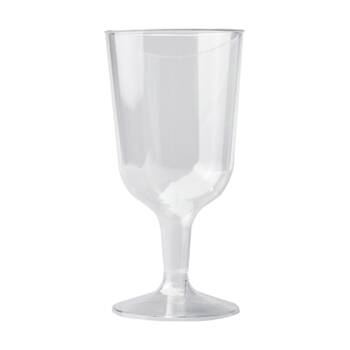 12x 15pc Partyware Reusable Wine Glasses Set Tableware 200ml Clear