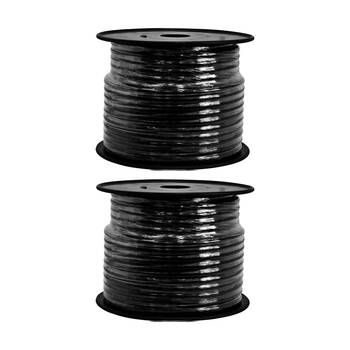 2PK Doss Quad Shield Cable 30M Roll 75 Ohm Coax Per Satellite