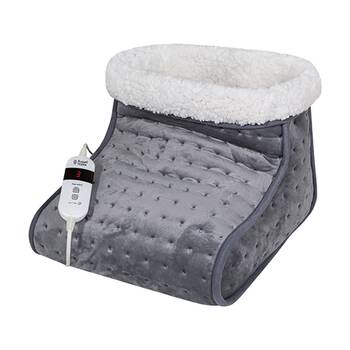 Russell Hobbs Heated Foot Warmer W/ 3 Adjustable Temperature Modes Grey