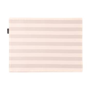 4pc Bas Phillips Printed Linen Looks Placemat Set Natural Stripes 33x45cm