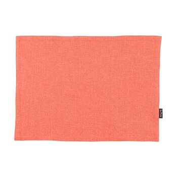 4pc Bas Phillips Linen Tencel Placemat Set Tableware Rust 33x45cm