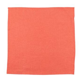 4pc Bas Phillips Linen Tencel Napkins Set Kitchen Textile Rust 45cm
