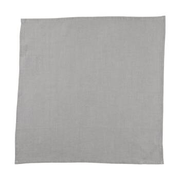 4pc Bas Phillips Linen Tencel Napkins Set Kitchen Textile Misty Blue 45cm