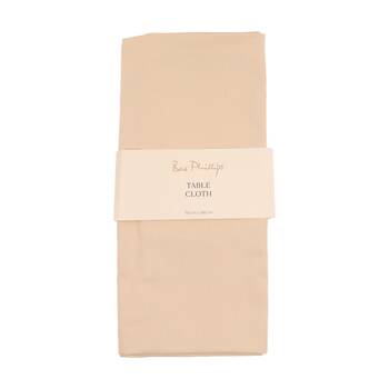Bas Phillips Essentials Cotton Table Cloth W/ Piped Edge Beach Small 150x180cm