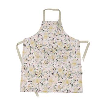 Bas Phillips Printed Linen Looks Kitchen Apron Cotton Green Wonderland