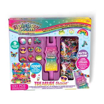 Rainbow Loom Treasure Trove Cute-tique Bracelet Kit Craft Set Kids 1241pc