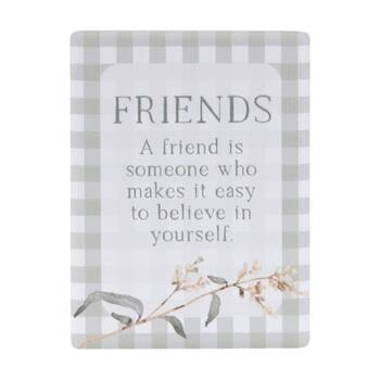 6PK Splosh Rustic Meadow Friends Ceramic Kitchen Magnet Beige 6x8cm